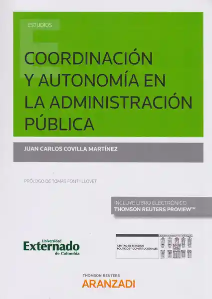 Coordinación y autonomía en la administración pública.