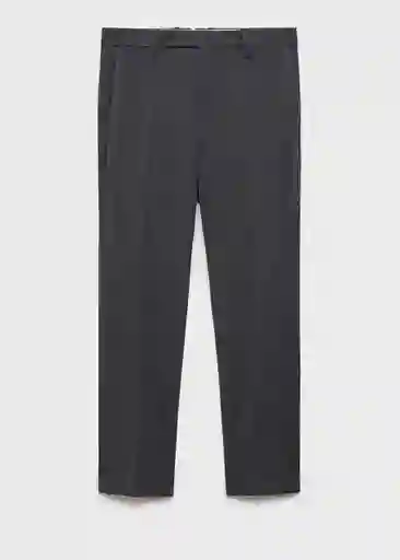 Pantalón Stanford Gris Talla 44 Hombre Mango