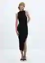 Vestido Perez Negro Talla XS Mujer Mango