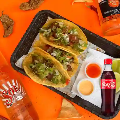 Combo Pastor OG + Coca-Cola Sabor Original 400 ml