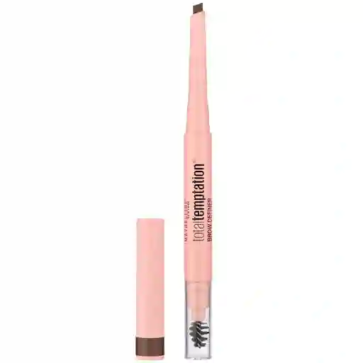 Lapiz de Cejas Maybelline Total Temptation Medium Brown