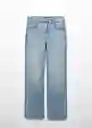 Pantalón Jean Miami Dirty Claro Talla 36 Mujer Mango