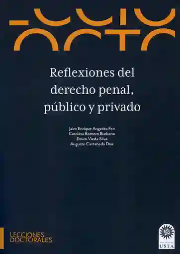 Reflexiones Del Derecho Penal Público y Privado