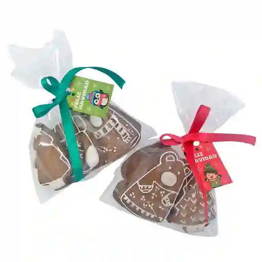 Galletas capuchinas navideñas