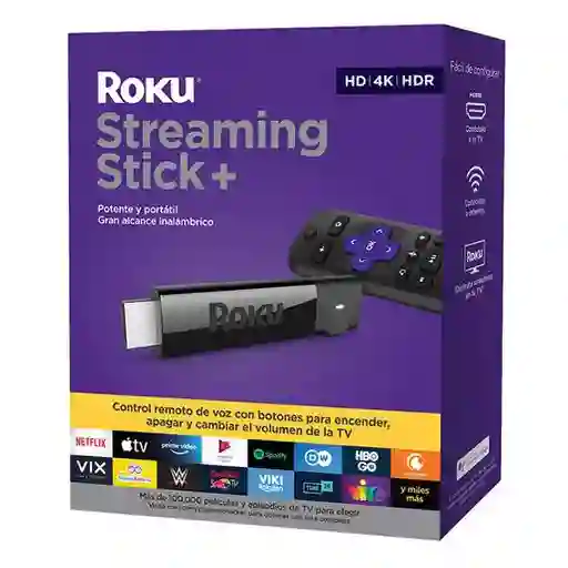 Roku Reproductor de Streaming Stick Plus