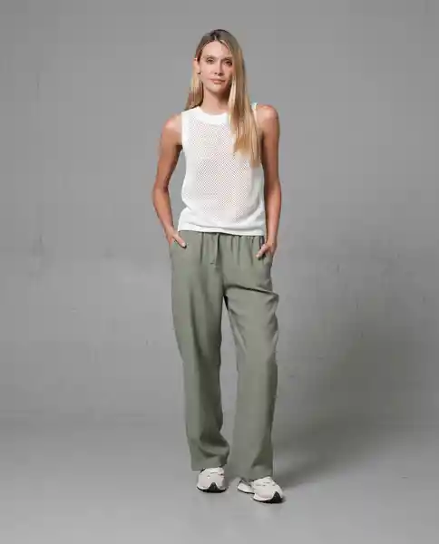 Pantalón Mujer Verde 10 260G150_VER176323 Rifle