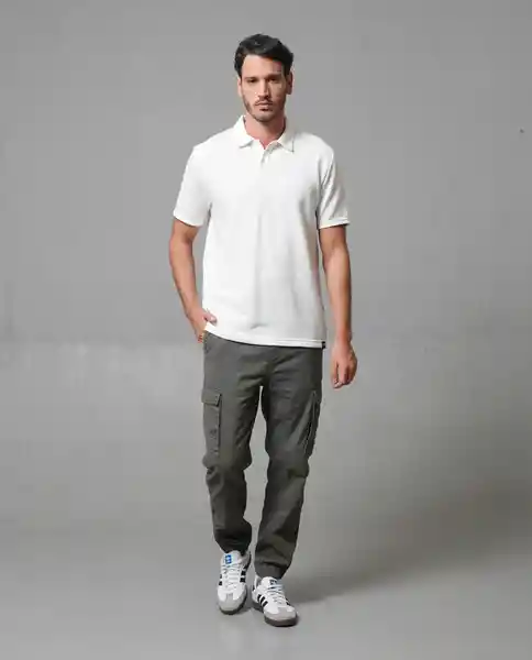 Pantalón Hombre Verde Talla 34 163G002_VER190414 Rifle