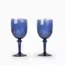 Set Copa Olympia Azul Oscuro Ambiente Gourmet