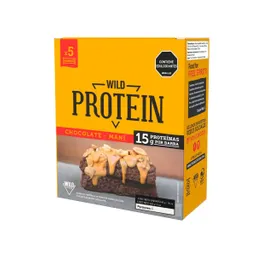 Wild Protein Barrita de Proteina Chocolate Mani Display