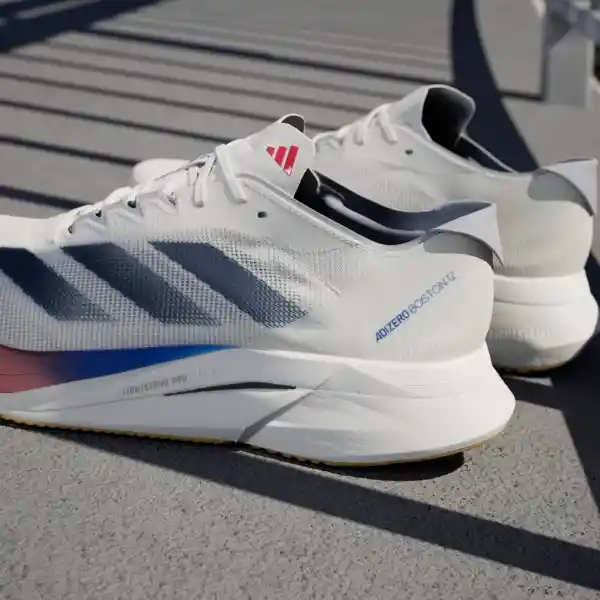 Adidas Tenis Boston Correr de Hombre Color Blanco 12 Meses T.8.5