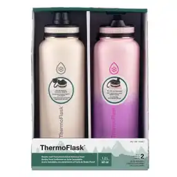 Thermoflask Termo Bebida a Prueba Fugas Pajilla 1.18 L / 40 oz