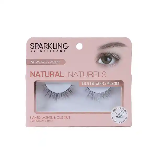 Pestaña Postizas de Aspecto Natural Sparkling Star Series Miniso