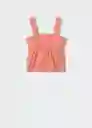 Top Miri-H Rosa Talla L Mujer Mango