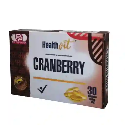 Health Vit Suplemento Alimenticio Cranberry