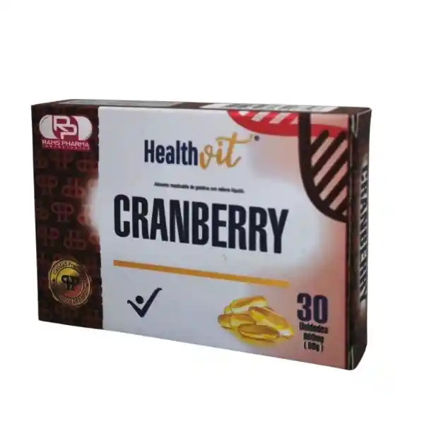 Health Vit Suplemento Alimenticio Cranberry