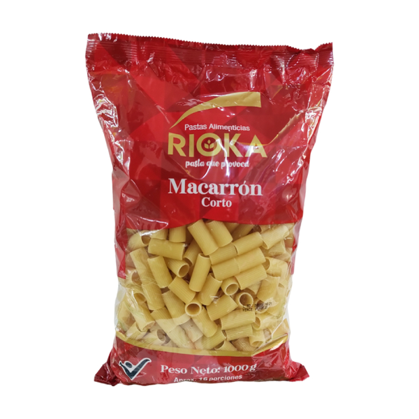 Rioka Pasta Macarrón 1000 g