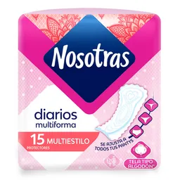 Nosotras Protectores Diarios Multiestilo