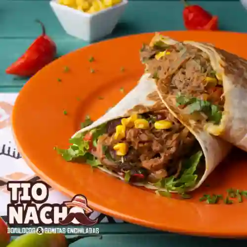 Burrito Borracho Carne Desmechada