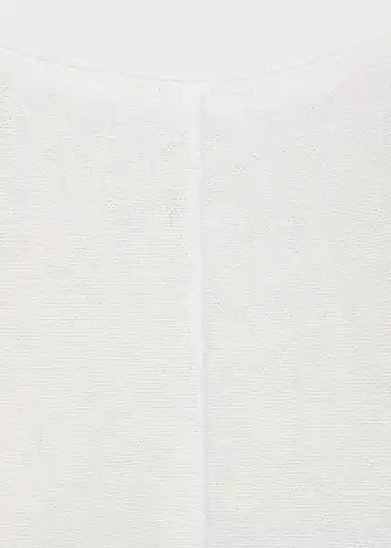 Jersey Aventura Blanco Talla M Mujer Mango
