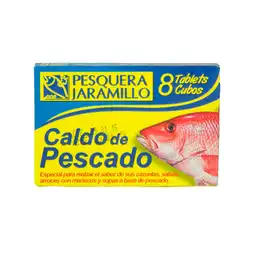 Pesquera Jaramillo Caldo de Pescado 8 Cubos