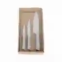 Set Cuchillos en Acero Ambiente Gourmet