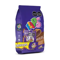 Flips Cereal Arroz Trigo Avena Relleno Chocolate