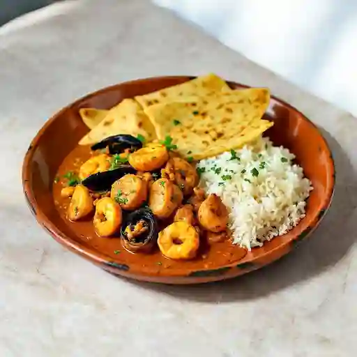 Cazuela de mariscos
