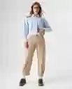 Camisa Mujer Azul Talla M 612G001_AZU144210 Americanino