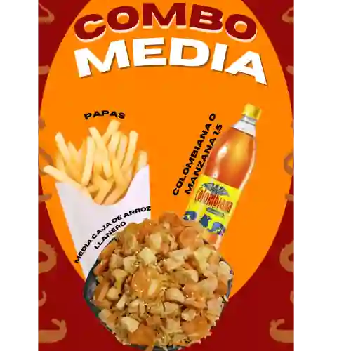 Combo Media Caja para Dos Arroz Llanero