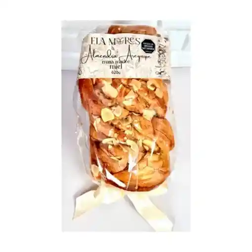 Pan Masa Madre Almendra Con Arequipe - Ela Mores