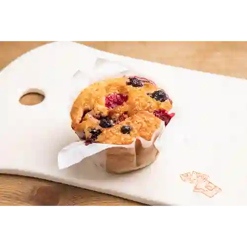 Muffin con Frutos Rojos