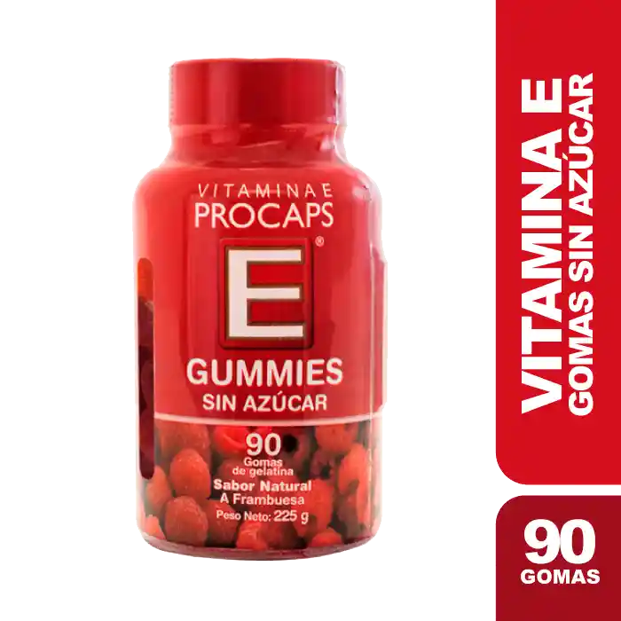 Vitamina E Procapsen Gomas Sin Azucar