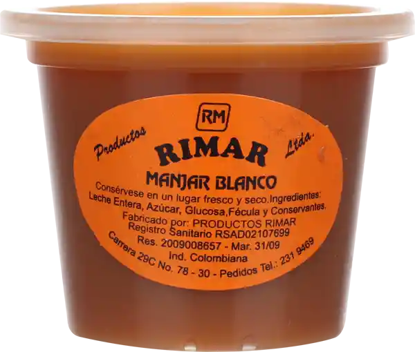 Rimar Manjar Blanco