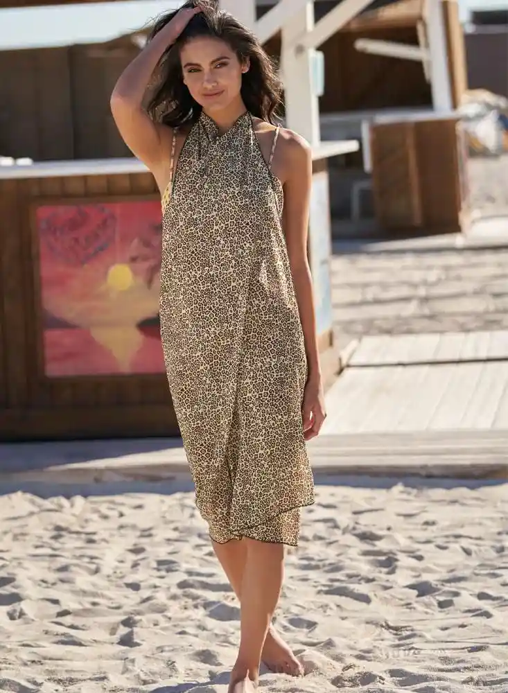 Pareo Para Mujer Unica-cafe