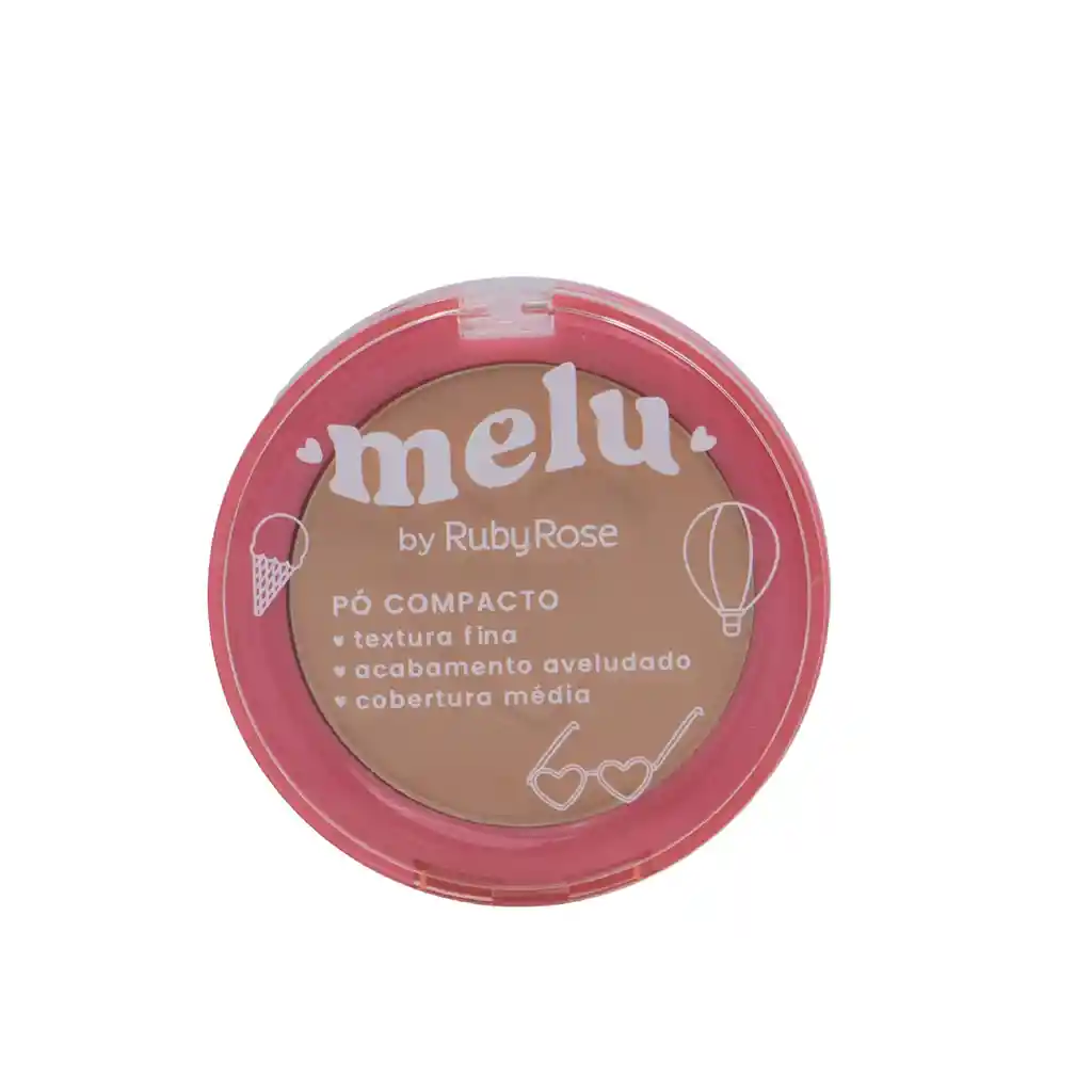 Polvo Compacto Ruby Rose Melu No. 1 Medium