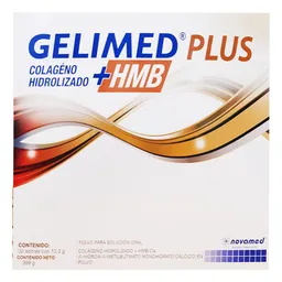 Gelimed Plus Suplemento Dietario Colágeno Hidrolizado + Hmb