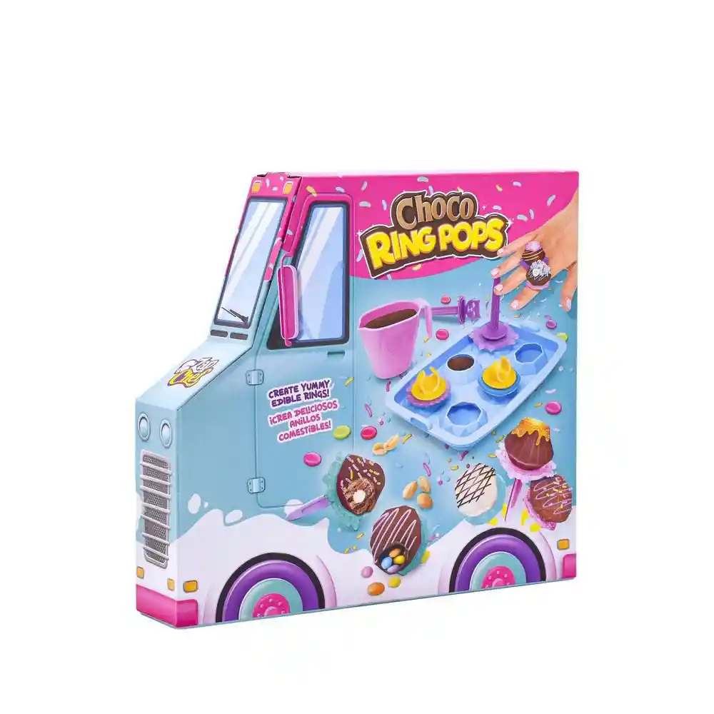 Choco Rings Pop Juguete Zap Chef Chocogramas