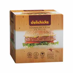 Delichicks Hamburguesa de Pollo