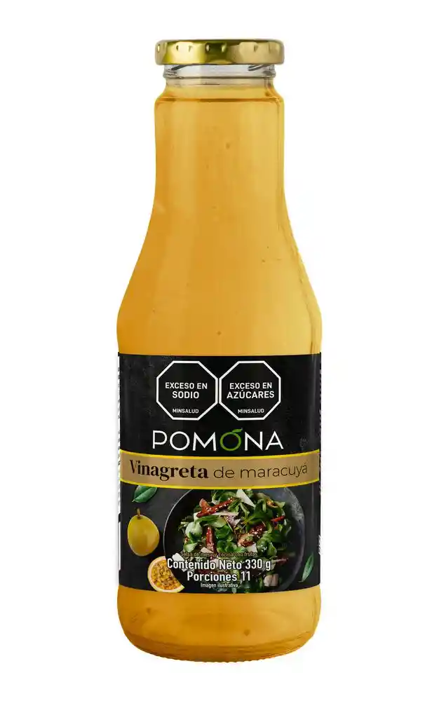 Vinagreta de Maracuya Pomona Vinagreta de Maracuya (330 Gr)