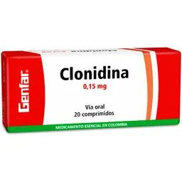 Genfar Clonidina (0.15 mg)