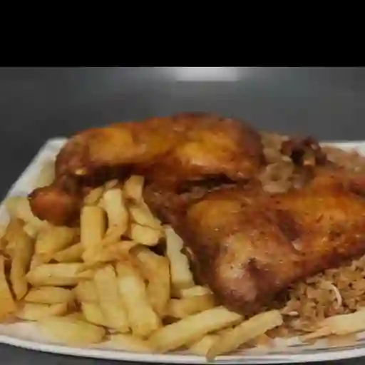 Arroz chino 4 personas con pollo