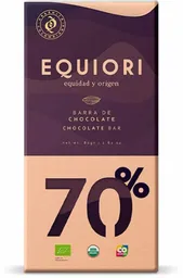 Equiori Barra de Chocolate 70%