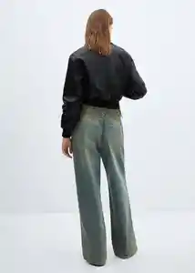 Chaqueta Phibi Negro Talla M Mujer Mango