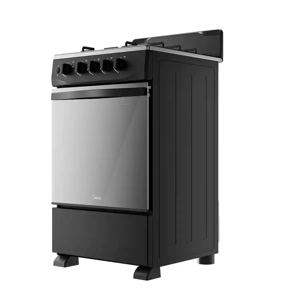 Estufa Piso Midea 4 Puestos Mgs20fs1bfawmg-co Gris