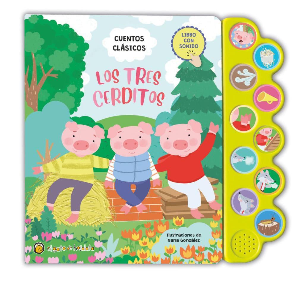 Los Tres Cerditos Libro Con Sonido Cuentos Clásicos - Rappi