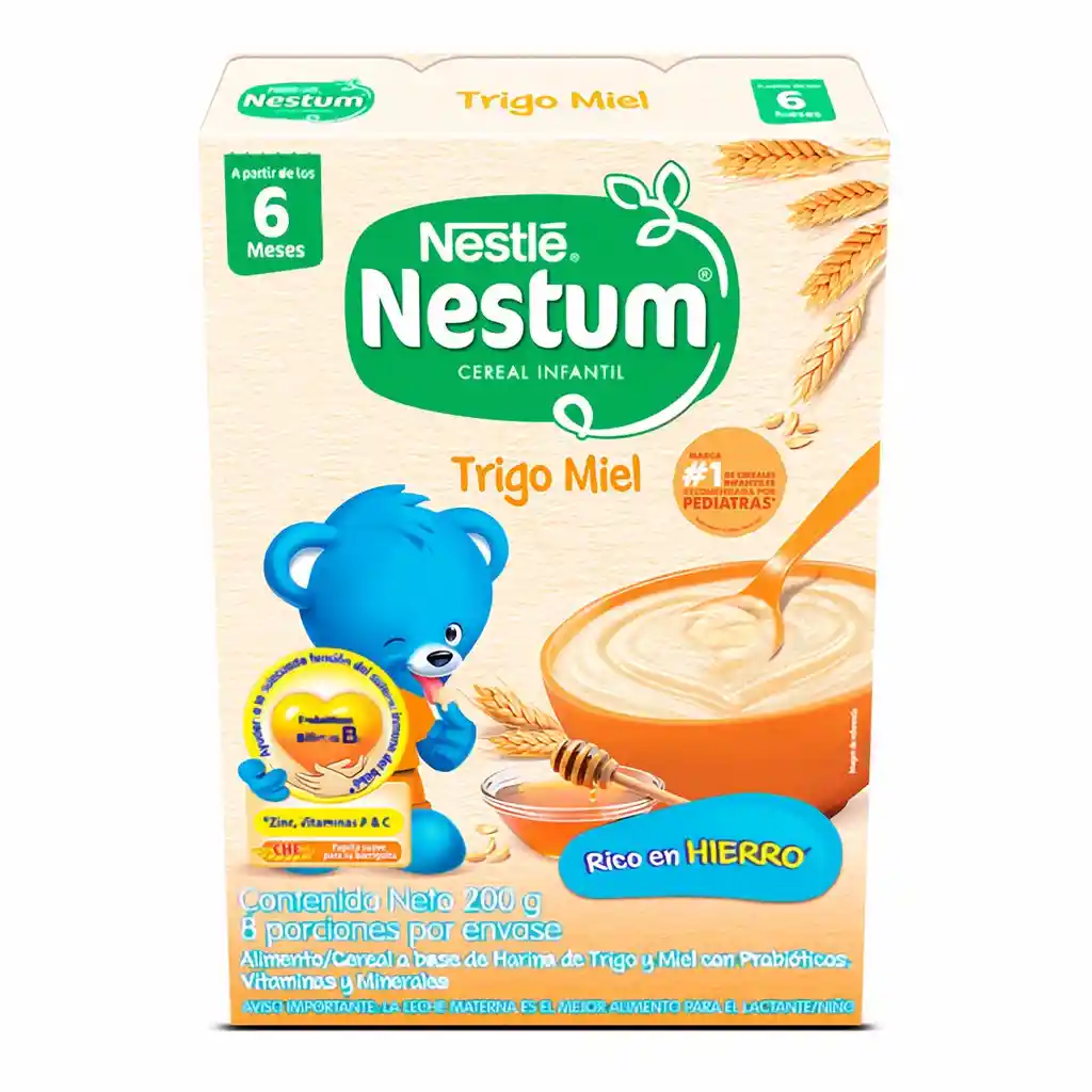 Nestum Cereal Infantil de Trigo y Miel