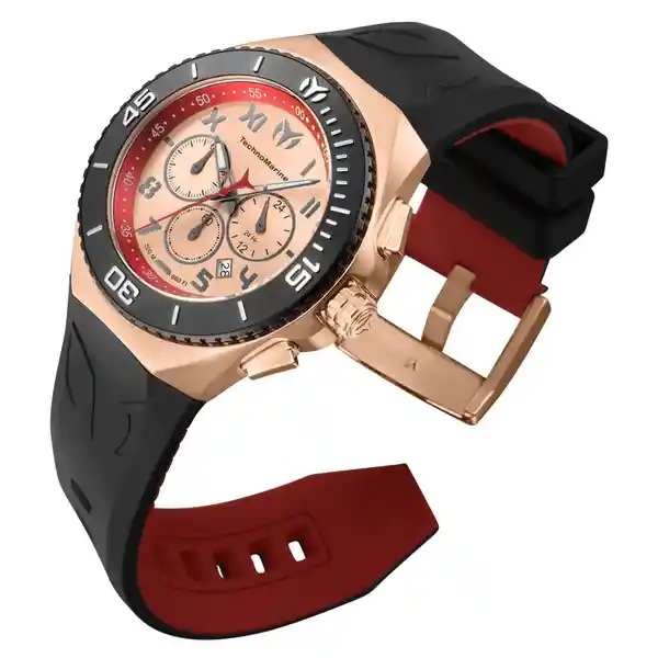 Reloj Manta Hombre Negro TM-221047 Technomarine