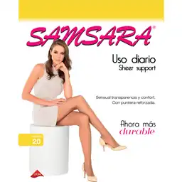 Samsara Pantimedias de Uso Diario Sheer Support Talla M