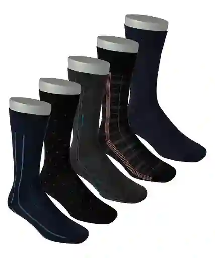 Medias Formales Largo Masculino Beijing X5 H Galax