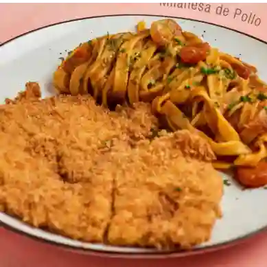 Milanesa de pollo